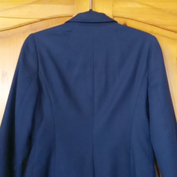 J. Crew Women's Black Classic Fitted Cotton Blazer Jacket 2 - Picture 7 of 14